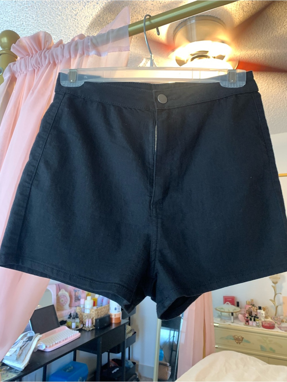 Fashion Nova Black High-Waist Women's Shorts